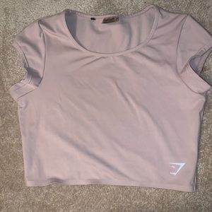 Gymshark dreamy nude crop top